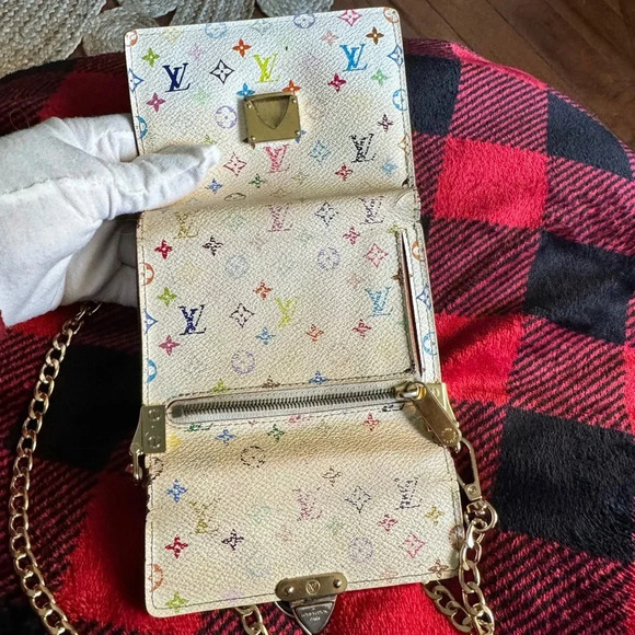 Louis Vuitton koala wallet converted to a Crossbody multicolor - Picture 13 of 14